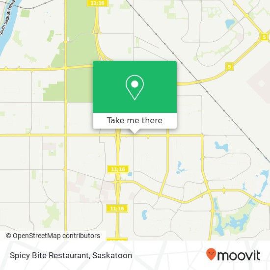 Spicy Bite Restaurant, 3401 8th St E Saskatoon, SK S7H 0W5 map