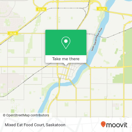 Mixed Eat Food Court, 129 2nd Ave N Saskatoon, SK S7K 2A9 map