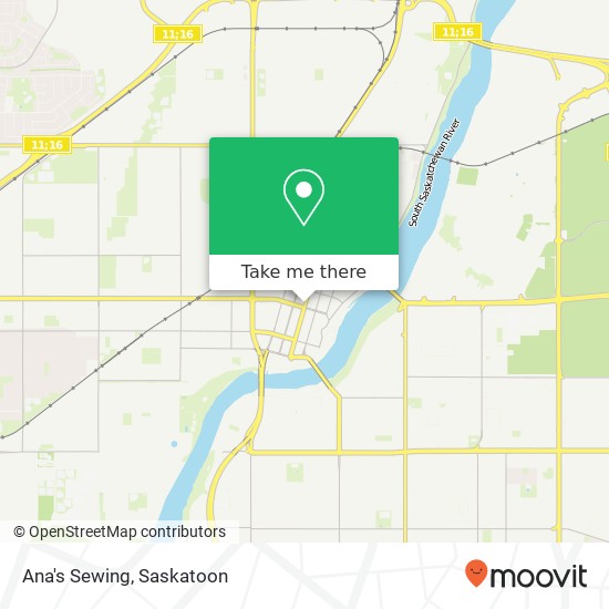 Ana's Sewing, 105 3rd Ave N Saskatoon, SK S7K 2H4 map