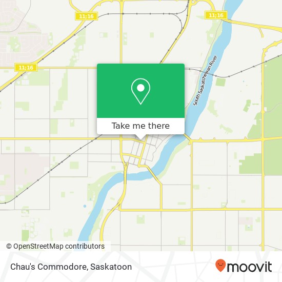 Chau's Commodore, 108 2nd Ave N Saskatoon, SK S7K 2B2 map