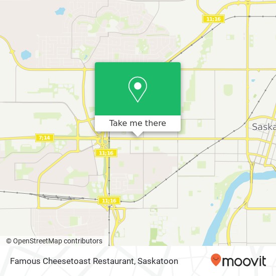 Famous Cheesetoast Restaurant map