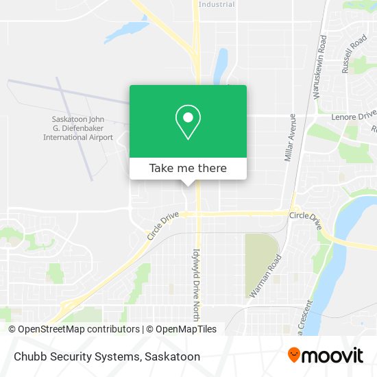 Chubb Security Systems map