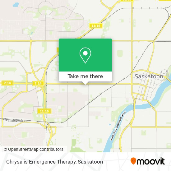 Chrysalis Emergence Therapy map