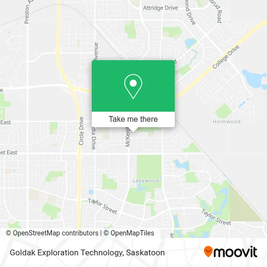 Goldak Exploration Technology map