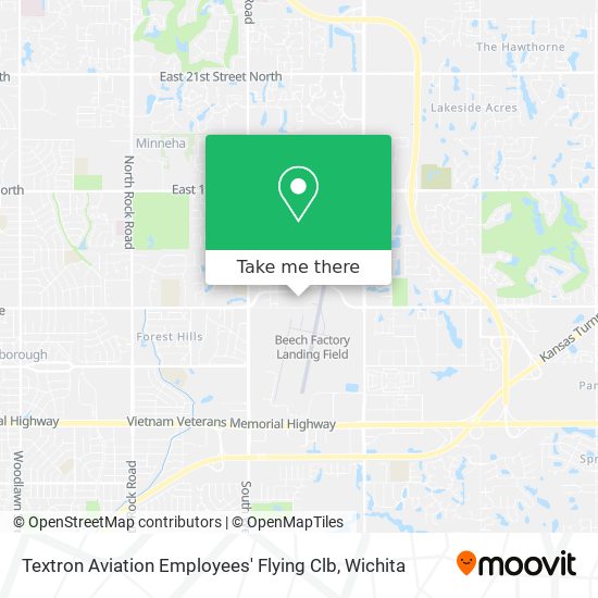 Textron Aviation Employees' Flying Clb map