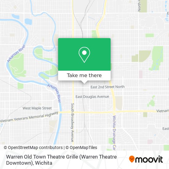 Mapa de Warren Old Town Theatre Grille (Warren Theatre Downtown)