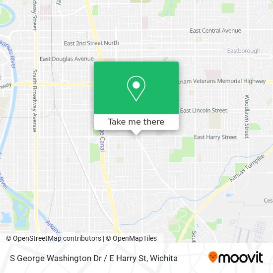 Mapa de S George Washington Dr / E Harry St