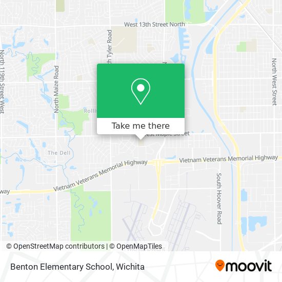 Mapa de Benton Elementary School