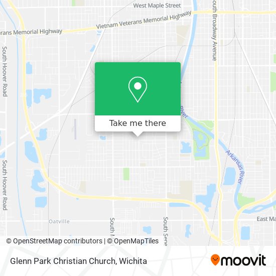 Mapa de Glenn Park Christian Church