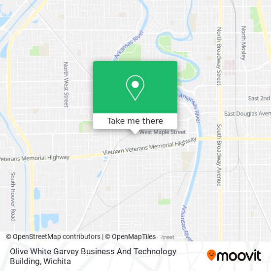 Olive White Garvey Business And Technology Building map