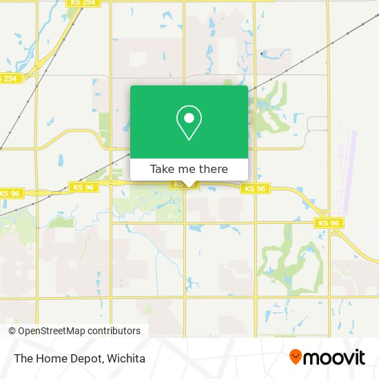 The Home Depot map