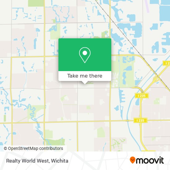 Realty World West map