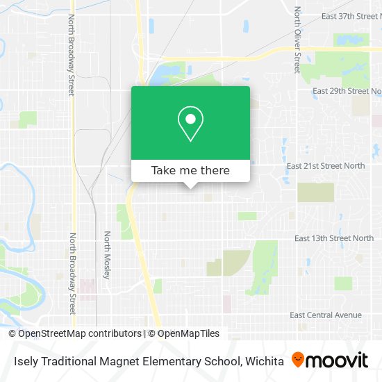 Isely Traditional Magnet Elementary School map