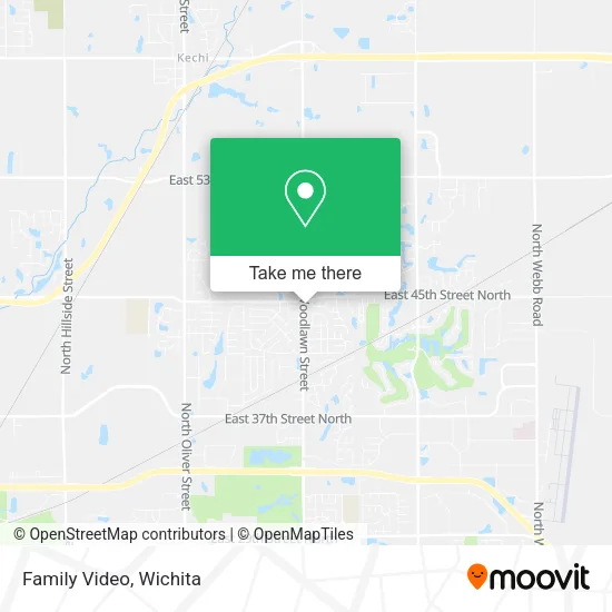 Family Video map
