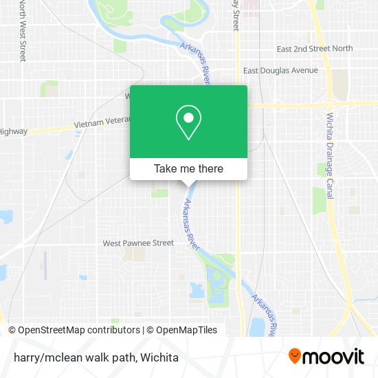 harry/mclean walk path map