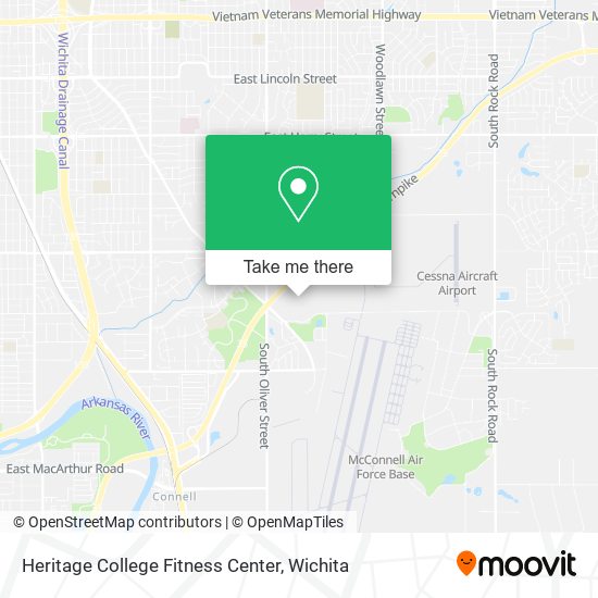 Mapa de Heritage College Fitness Center