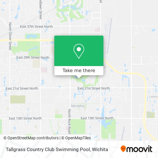 Mapa de Tallgrass Country Club Swimming Pool