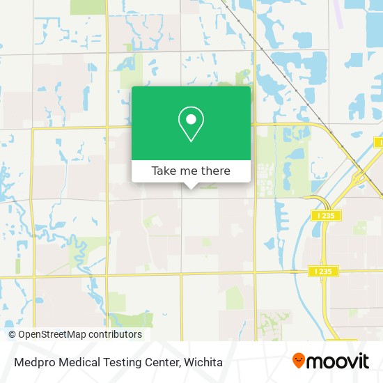 Medpro Medical Testing Center map