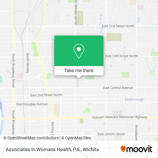Associates In Womans Health, P.A. map