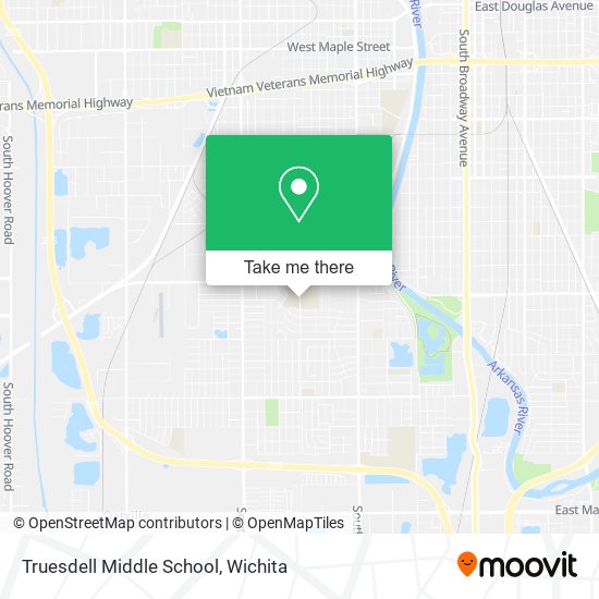 Truesdell Middle School map