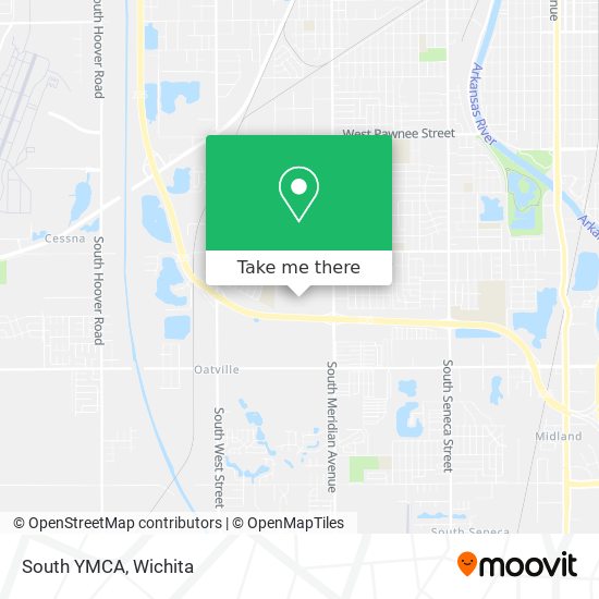 South YMCA map