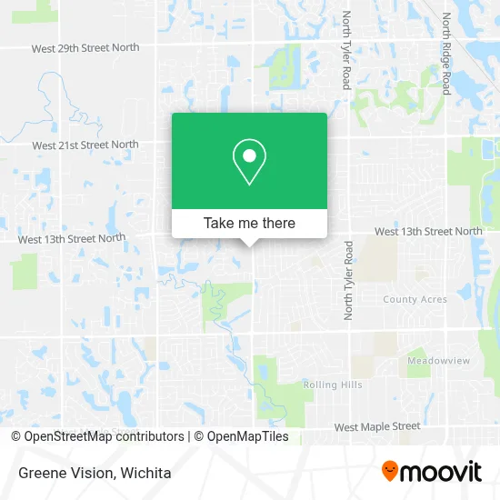 Greene Vision map