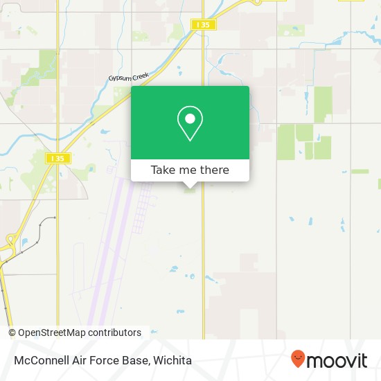 McConnell Air Force Base map