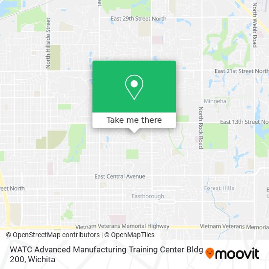 WATC Advanced Manufacturing Training Center Bldg 200 map