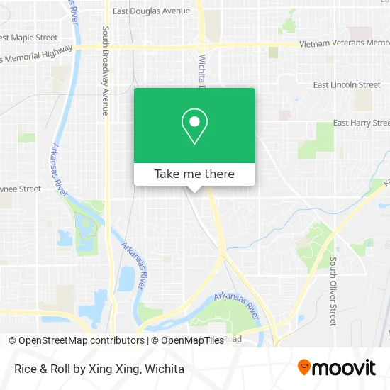 Mapa de Rice & Roll by Xing Xing