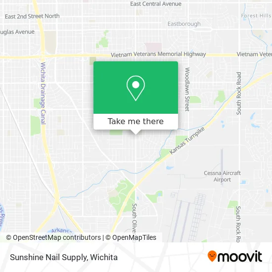 Sunshine Nail Supply map
