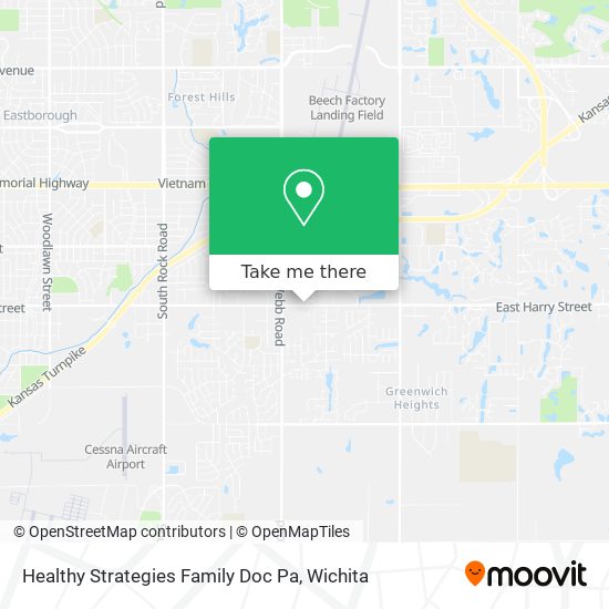 Healthy Strategies Family Doc Pa map