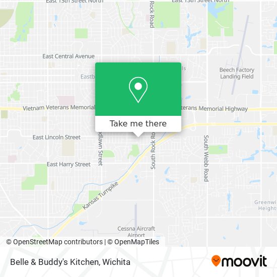 Mapa de Belle & Buddy's Kitchen
