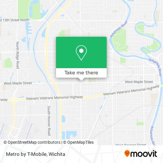 Mapa de Metro by T-Mobile