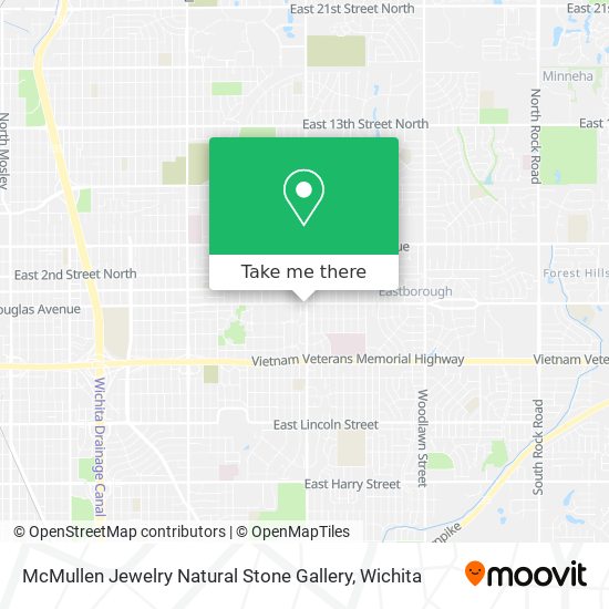 Mapa de McMullen Jewelry Natural Stone Gallery