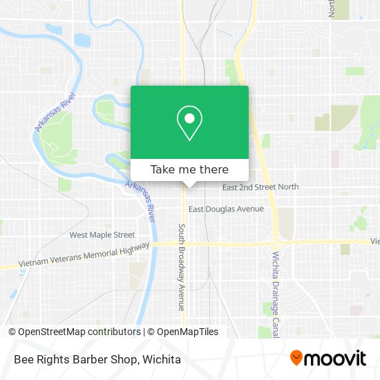 Mapa de Bee Rights Barber Shop