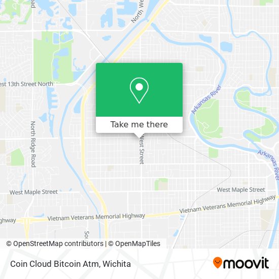 Coin Cloud Bitcoin Atm map