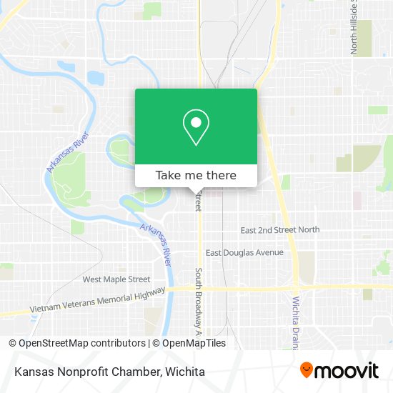 Kansas Nonprofit Chamber map