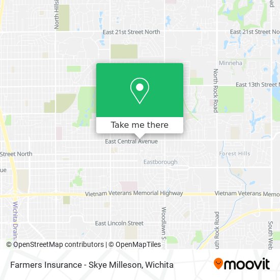 Mapa de Farmers Insurance - Skye Milleson