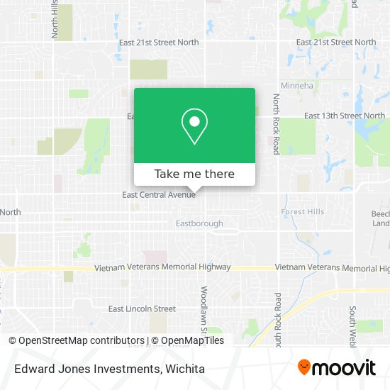 Edward Jones Investments map