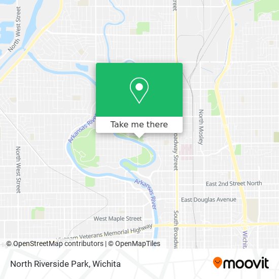 North Riverside Park map