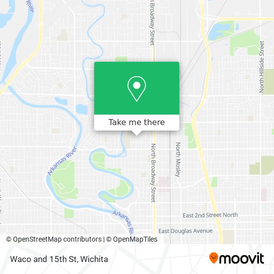 Mapa de Waco and 15th St