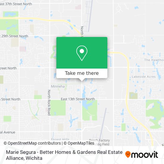 Marie Segura - Better Homes & Gardens Real Estate Alliance map