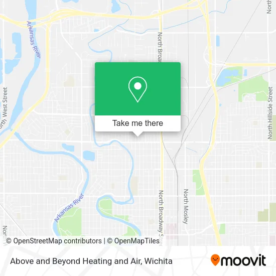 Above and Beyond Heating and Air map