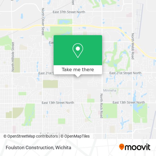 Foulston Construction map
