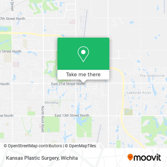 Mapa de Kansas Plastic Surgery