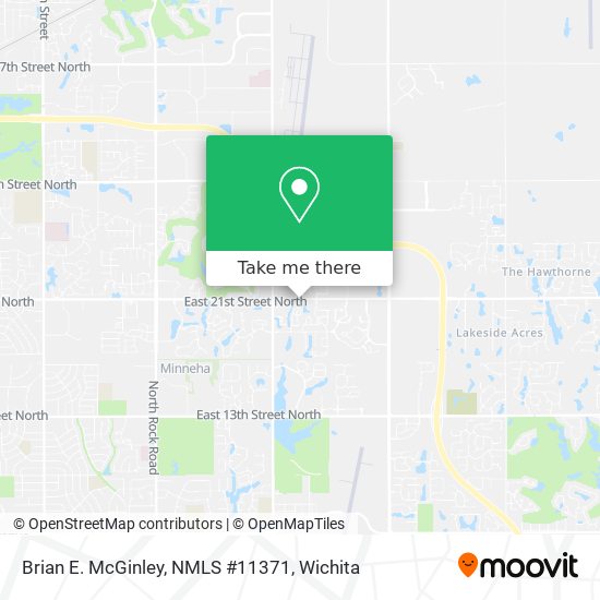 Brian E. McGinley, NMLS #11371 map