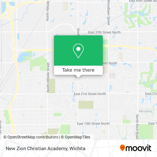 Mapa de New Zion Christian Academy
