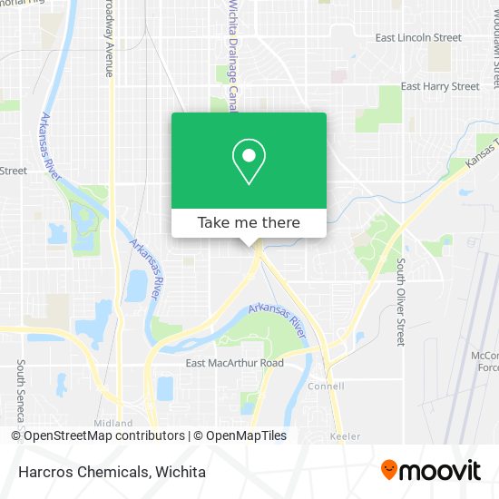 Harcros Chemicals map