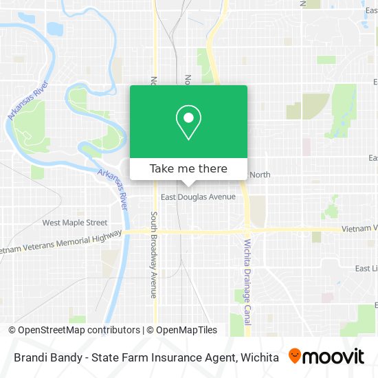 Mapa de Brandi Bandy - State Farm Insurance Agent