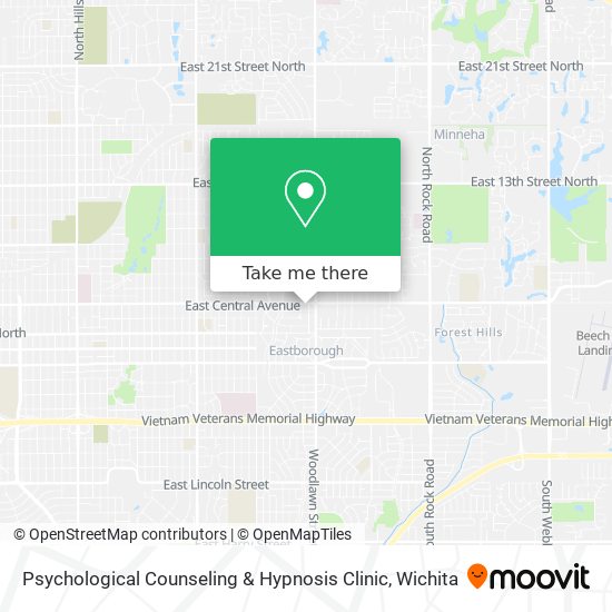 Psychological Counseling & Hypnosis Clinic map